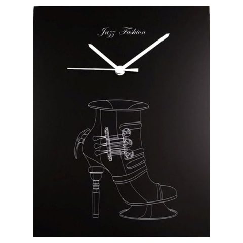Jazz boot clock (Black and White)