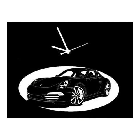Horloge Porsche (noir)